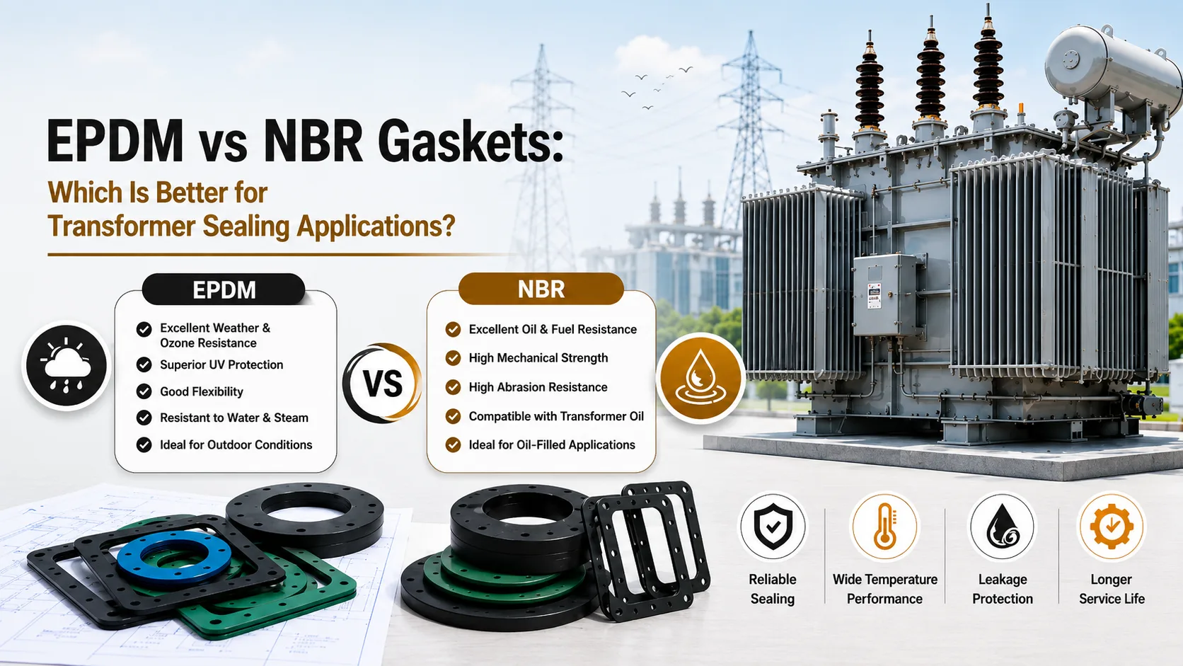 EPDM vs NBR Gaskets