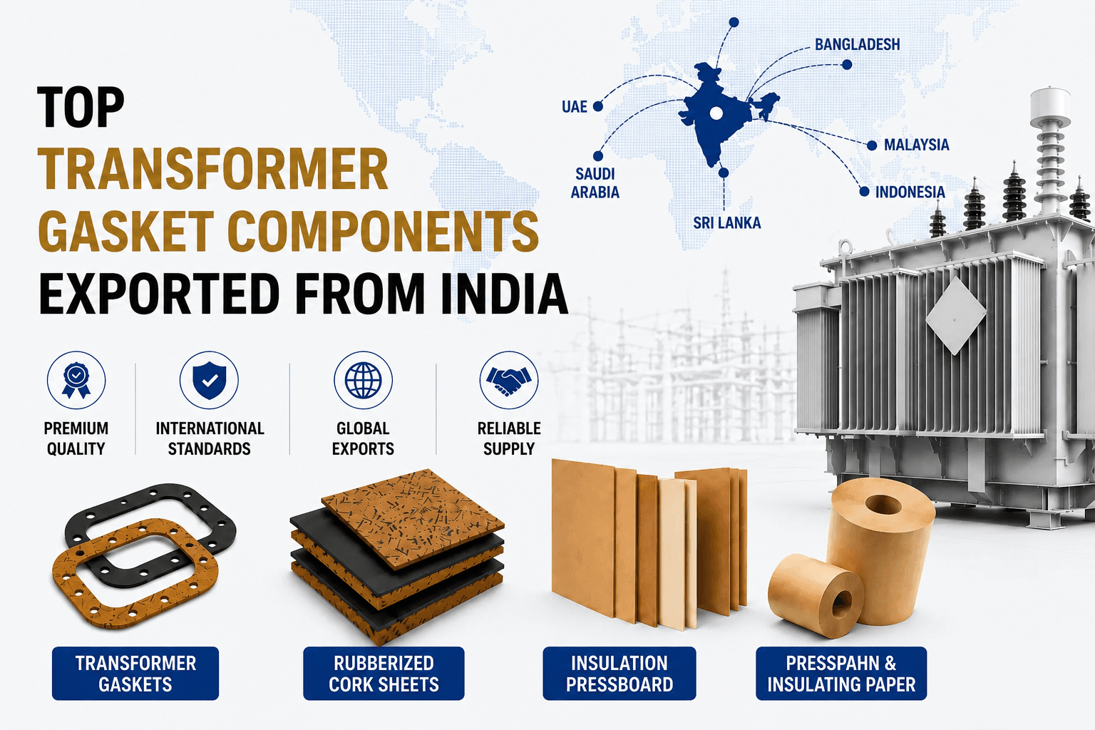 tranformer-gasket-components