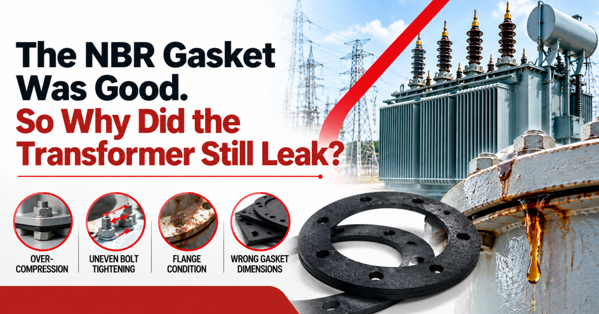 NBR Gasket leaked